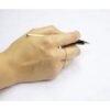 Diamond Double Circle Ring in 18K Rose Gold - Image 5