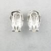 Pink Mabe Pearl with Cubic Zirconia Clip Earrings S925 - Image 4