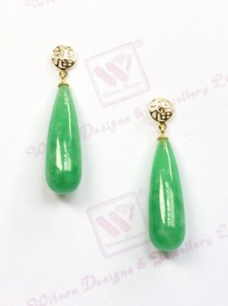 long drop earrings